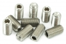 Śruba dociskowa DIN 916 A2  M 6x10mm / 100szt