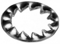 Podkładka ząbkowana DIN 6798 J ZN  4,3mm / 100szt
