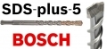 Wiertło udarowe SDS Plus BOSCH 12mm/100mm/160mm