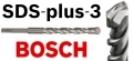 Wiertło udarowe SDS Plus BOSCH 16mm/150mm/210mm